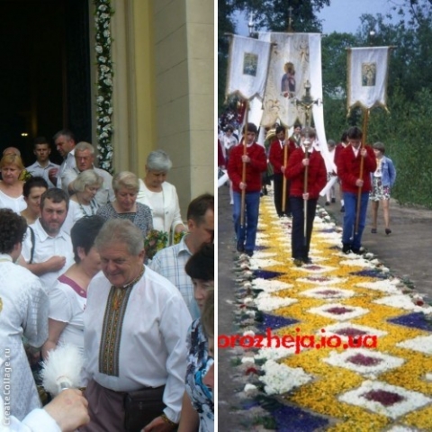 Віночки, Свято Божого Тіла